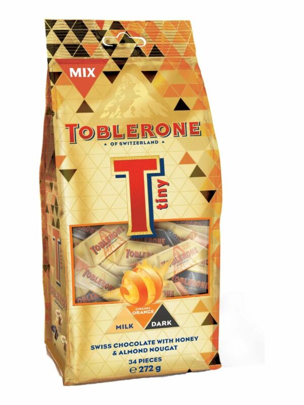 Toblerone Milk Orange Dark 272 gm