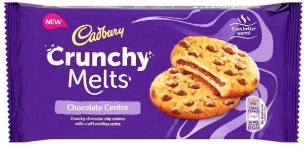 Cadbury Crunchy Melts Cookies 156gm