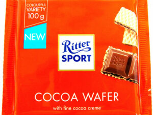 Ritter Sport Cocoa Wafer with Cocoa Creme 100gm