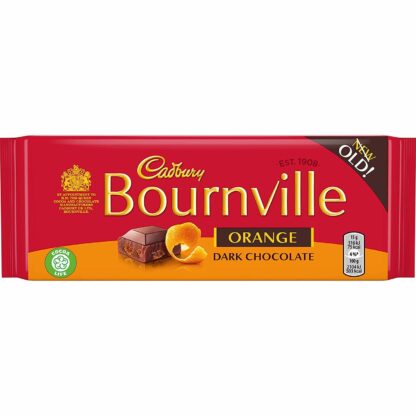 Bournville Classic orange Dark Chocolate 180G