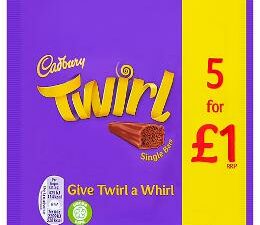 Cadbury Twirl 5 pack