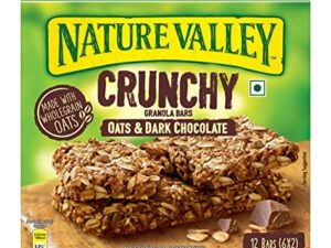 Nature Valley Crunchy Granola Bars Oats And Dark Chocolate 252g (12 Bars)