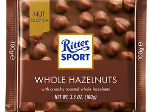 Ritter Sport Whole Hazelnut 100gm