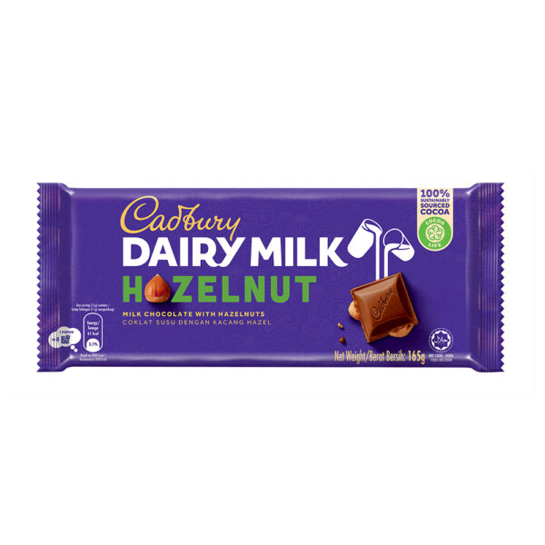 Cadbury Dairy Milk Hazelnut 165g