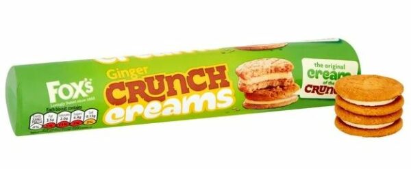 Fox’s Crunch Creams Ginger Cookies 230gm