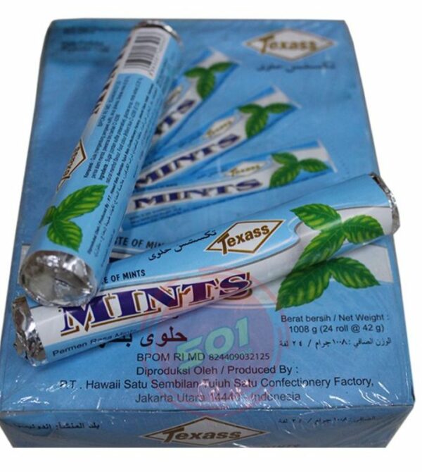 Texass Candy Mints 24 Rolls