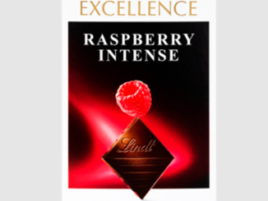 Lindt Excellence Raspberry Intense 100gm