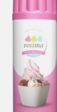 Rosima Flavoured And Coloured Whipping Cream(Rose)