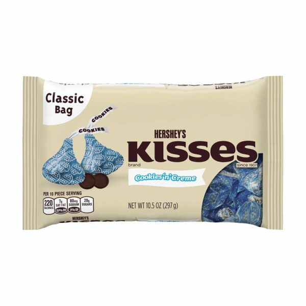 Hershey's Kisses Cookies n Creme 10.5oz