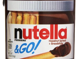 Nutella & Go Hazelnut Spread & Malted Bread Sticks, 52gm