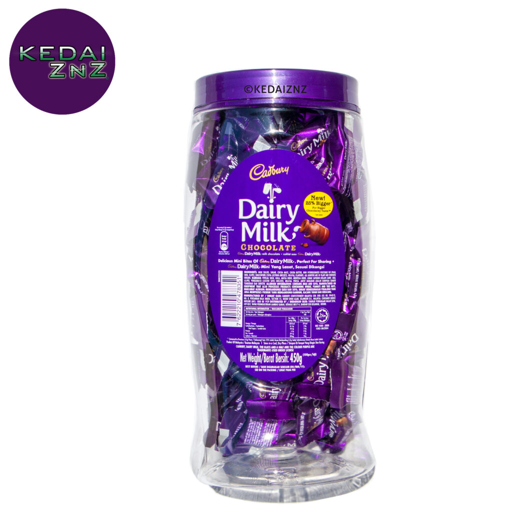 Cadbury’s Dairy Milk Chocolates Jar 100pcs 450gm