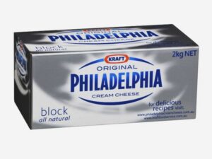 Philly Cream Cheese - 2kg block (Rate per kg)