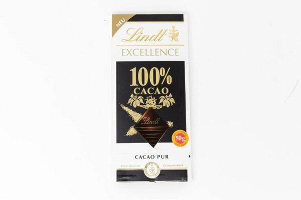 Lindt 100% Cacao Pure 100gm