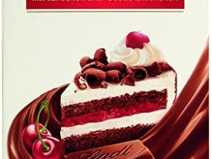 Lindt Creation Schwarzwalder Kirsch 150gm ( Black Forest Cherry and Baked Pieces Chocolate Bar)