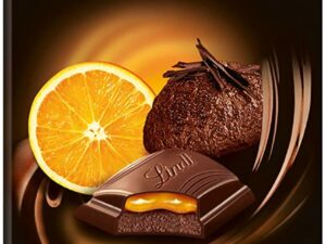 Lindt Edelbitter Mousse Orange 140gm