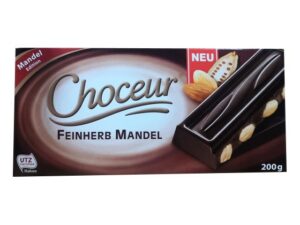 Choceur Feinherb Mandel( Fine dry almond) 200g
