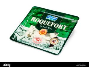 Roque fort cheese slices