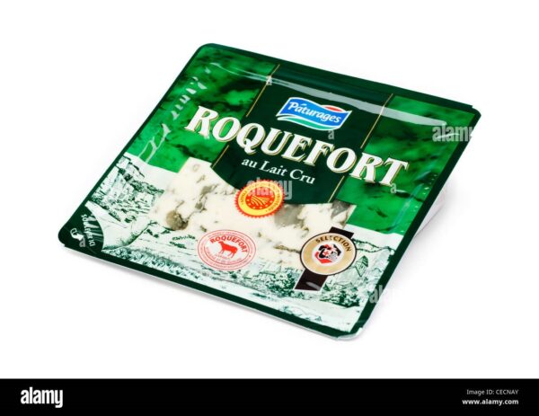 Roque fort cheese slices