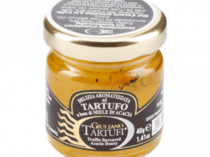 Acacia honey flavoured with summer truffle 40 g jar