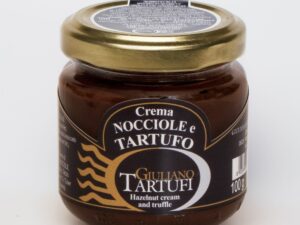 Black truffle and chocolate cream 100g jar