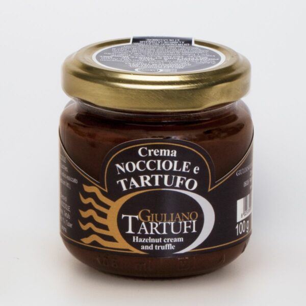 Black truffle and chocolate cream 100g jar