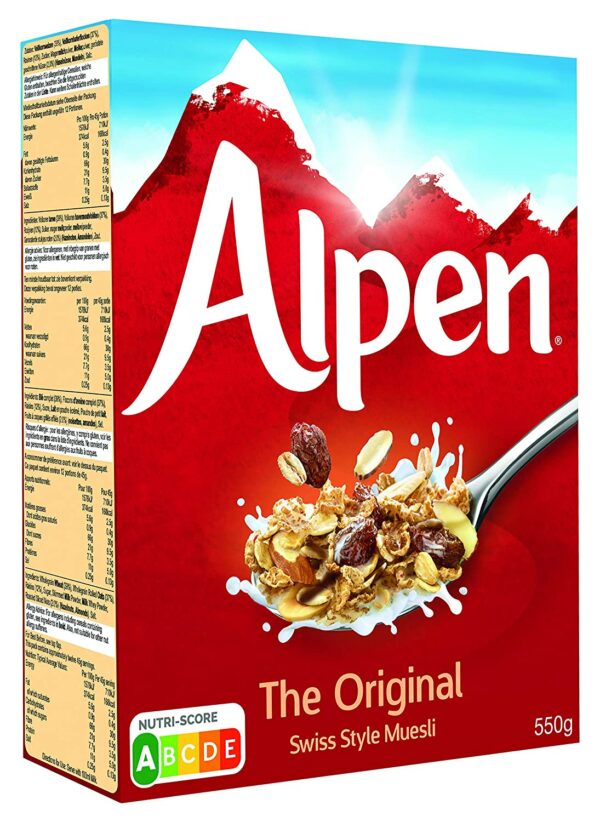 Alpen cereal 550 gram (Original)