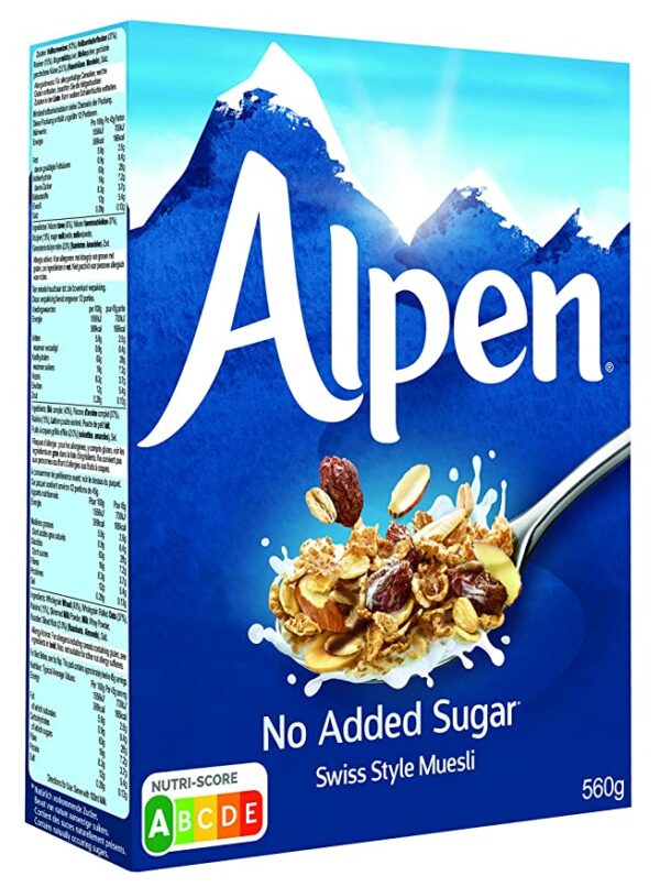 Alpen cereal 560 gram (No Added Sugar)