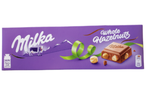 Milka Whole Hazelnut Chocolate 250gm