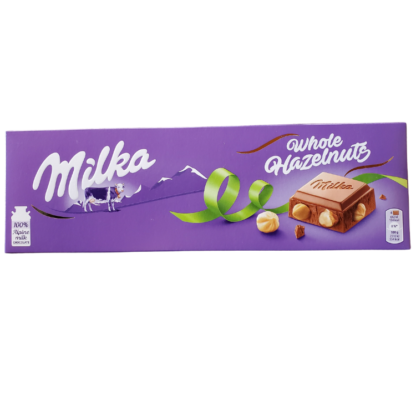 Milka Whole Hazelnut Chocolate 250gm