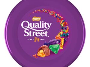 Nestle Quality Street Assorted Milk and Dark Chocolate and Toffees Tub, 650g
