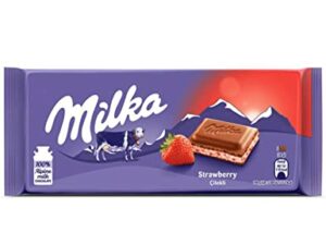 Milka Strawberry slab 100 gram