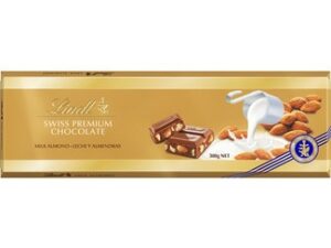 Lindt Premium Swiss Chocolate Milk Almonds 300 gm