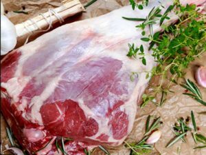 Australian Lamb Leg Bone In Approx 3 Kgs IVP (Rate per kg)